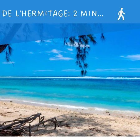 L'Hermitage - Appartement T3 En Bord De Plage Filaos Экстерьер фото